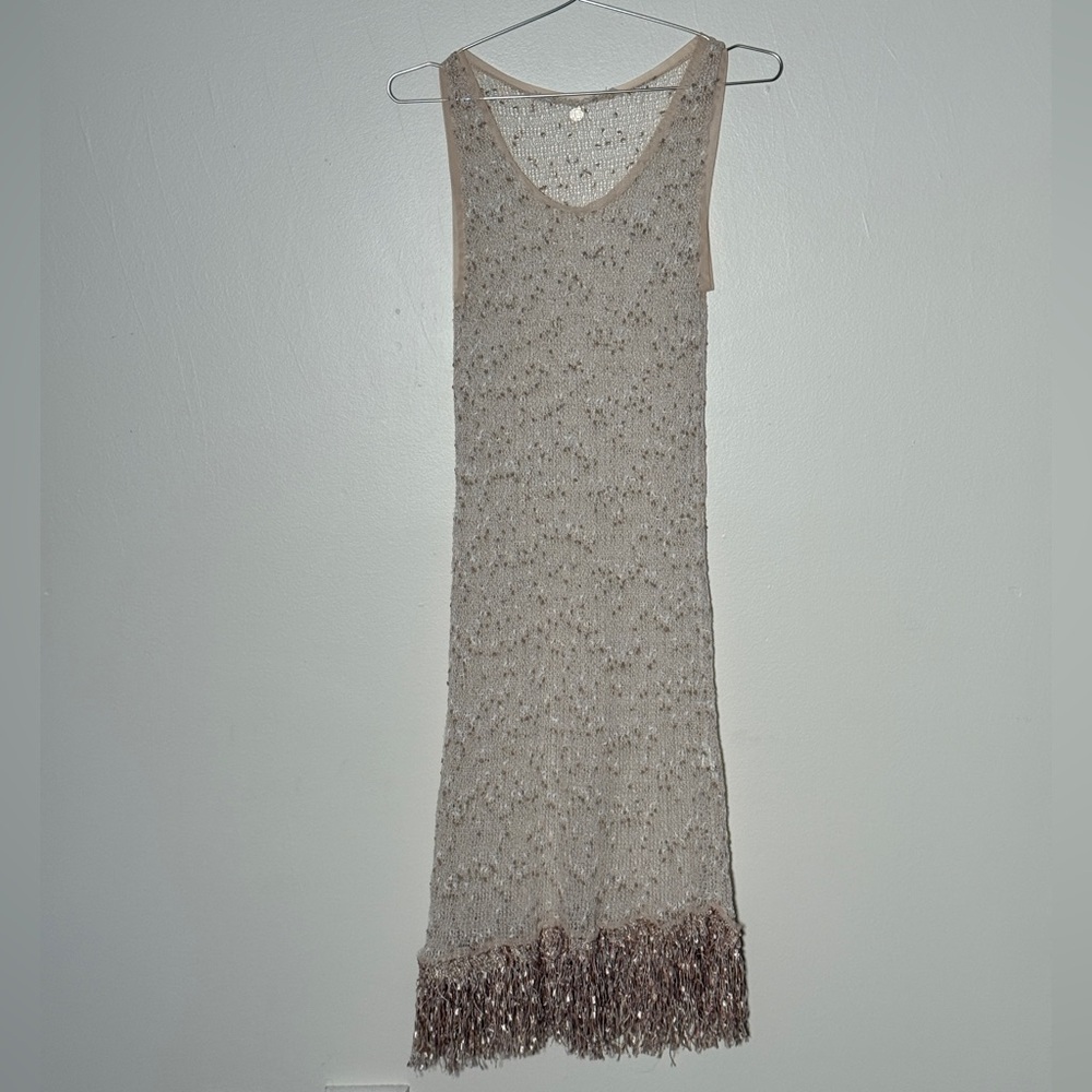 Insane unique knitted dress